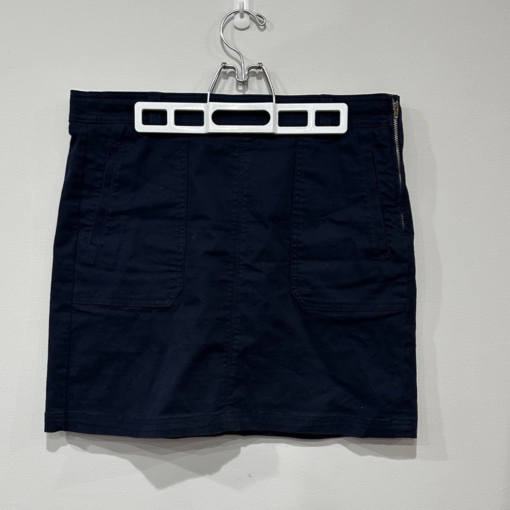 Tommy Hilfiger Dark Blue Mini Skirt